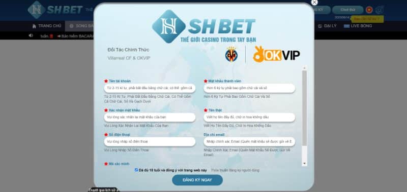 Cách đăng ký và sử dụng SHBET